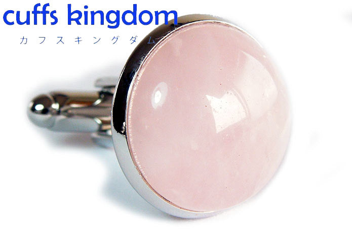 天然石-ローズクオーツ-誕生石-半貴石-パワーストーン-カフス-ケース付-薄ピンク-おしゃれ-男女-カフリングス-個性-プレゼント-可愛い-パワーストーン-大人気-結婚式-カフス-専門店