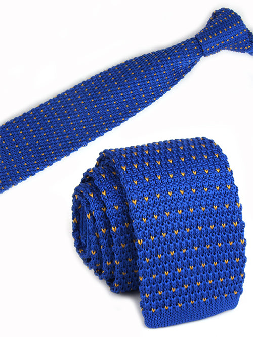 青ベース-黄色-ハート-ニットタイ-模様-編み-タイプ-スタイリッシュ系-シンプル-クール-男女-祝-おしゃれ-かわいい-結婚式-カジュアル-スーツ-人気-プレゼント-ギフト-入園式-入学式-成人式