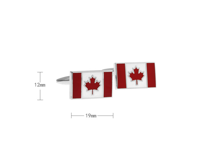 カナダ-国旗-カフスボタン-canada-country-赤-系-レッド-男女-カフリングス-営業マン-おしゃれ-かわいい-結婚式-カジュアル-シンプル-スーツ-人気-プレゼント-ギフト-入園式-入学式-成人式