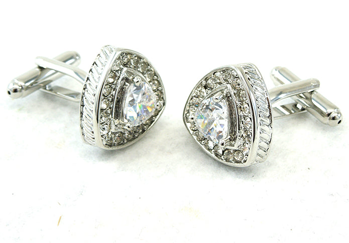 豪華-ジュエリー-シルバー-x-ホワイト-カフスボタン-白系-ホワイト-男女-カフリングス-営業マン-かわいい-ゴージャス-豪華-結婚式-スーツ-人気-プレゼント-入園式-入学式-激安