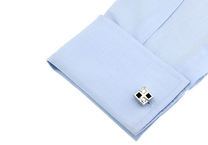 2-x-2-白-黒-カフスボタン-シルバー-ブラック-ジュエル-男女-カフリングス-営業マン-おしゃれ-シンプル-スーツ-人気-プレゼント-ギフト-入学式-卒業式-成人式-結婚式-カフス専門店