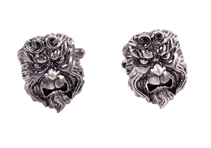 西遊記-悟空-彫刻-黒色-カフスボタン-ブラック-男女-ユニーク-スーツ-人気-プレゼント-おしゃれ-おもしろ-ギフト-カフス専門店