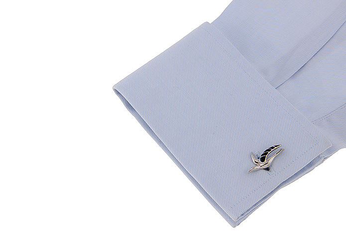 水鳥-モチーフ-銀-色-カフスボタン-シルバー-アニマル系-鳥-男-カフリングス-人気-プレゼント-おしゃれ-結婚式-カフス専門店