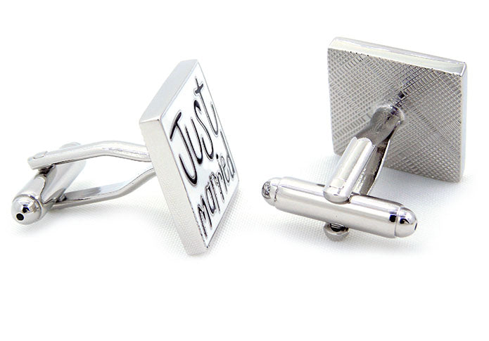 結婚-しました-結婚式-ピッタリカフス-色-白-カフスボタン-ホワイト-おしゃれ-男女-カフリングス-メッセージ-プレゼント-大人気-成人式-結婚式-カフス専門店