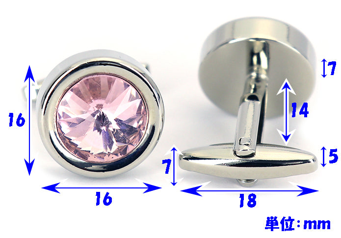 定番-デザイン-ピンク-パーティー-カフスボタン-ジュエル系-ピンク-男女-おすすめ-おしゃれ-男女-営業マン-趣味-結婚式-スーツ-人気-カフリングス-プレゼント-ギフト-入園式-入学式-成人式