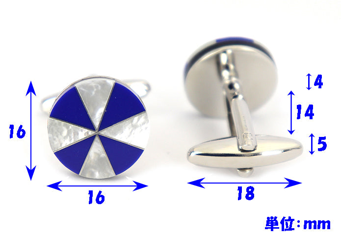 円形-蒼銀-カフスボタン-青色-ブルー系-男女-エレガント-円形-おすすめ-おしゃれ-男女-営業マン-結婚式-スーツ-人気-カフリングス-プレゼント-ギフト-入園式-入学式-成人式