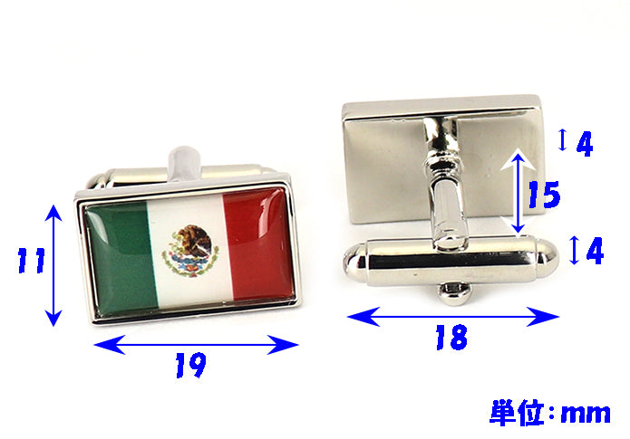 メキシコ-国旗-タコス-テキーラ-おいしい-食事-カフスボタン-ビジネス-社交-国旗-カフリングス-集まり-おすすめ-おしゃれ-男女-営業マン-結婚式-スーツ-大人気-プレゼント-ギフト-入園式-入学式-成人式
