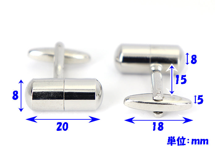 実用的-超ミニ-保存-カプセル-カフスボタン-銀色-シルバー系-男女-おすすめ-おしゃれ-男女-かわいい-営業マン-結婚式-スーツ-人気-カフリングス-プレゼント-ギフト-入園式-入学式-成人式