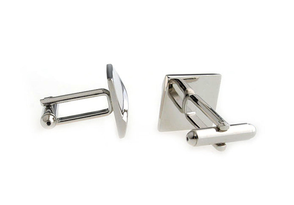 ウェーブ-スクエア-カススボタン-シンプル-飽きないデザイン-銀色系-男女-カフリングス-営業マン-おしゃれ-かわいい-結婚式-カジュアル-シンプル-スーツ-人気-プレゼント-ギフト-入園式-入学式-成人式