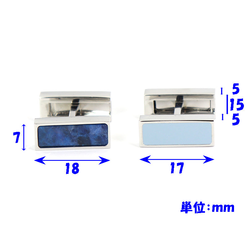珍しい-折りたたみ式-カフスボタン-銀-青-色-シンプル-男性-デザイン-シルバー-フォーマル-勇ましさ-男-カフリングス-イケメン-プレゼント-おしゃれ-結婚式-カフス専門店