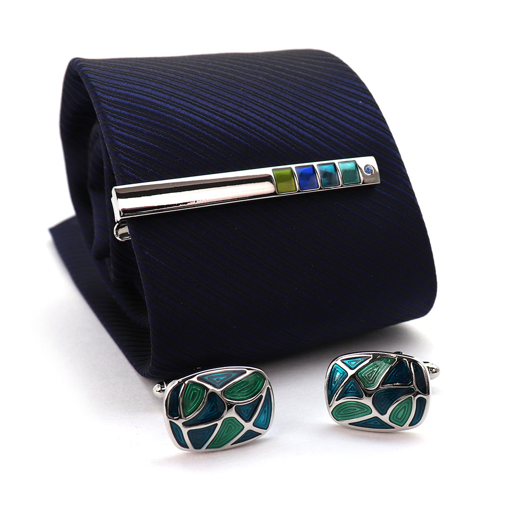 鮮やかな色合いが美しい カフス タイピン セット おしゃれ 男女 エレガント スーツ プレゼント ギフト 大人気 成人式 卒業式 結婚式 カフス専門店