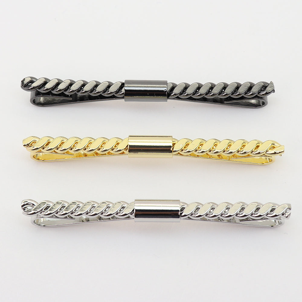 カラーバー ( クリップ ) シャツ の 襟止め 【ブラック】おしゃれ かわいい プレゼント メンズ ギフト アクセサリー カフス専門店