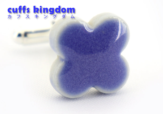 超特価-あお-陶器-カフス-シリーズ-激安お値打ち-可愛い-柔らかい-印象