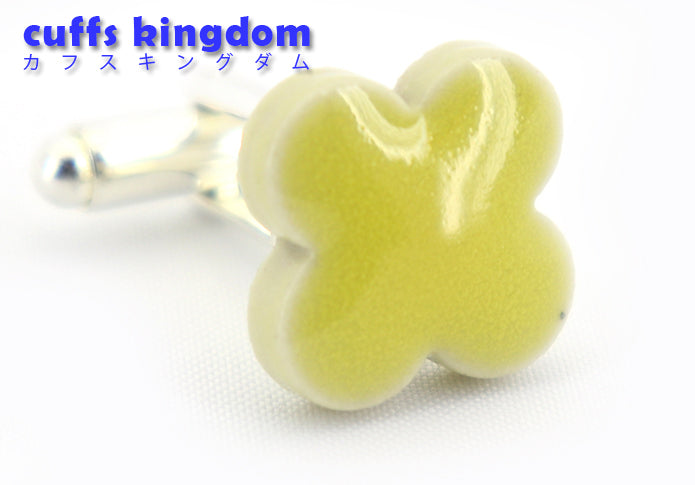 超特価-きいろ-陶器-カフス-シリーズ-激安お値打ち-可愛い-柔らかい-印象