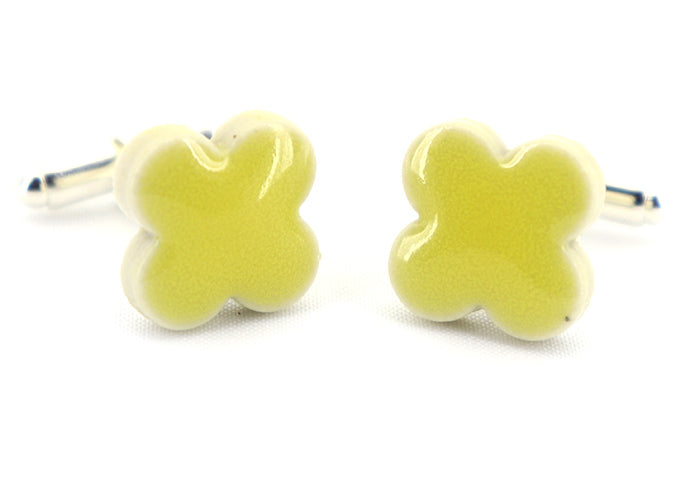 超特価-きいろ-陶器-カフス-シリーズ-激安お値打ち-可愛い-柔らかい-印象