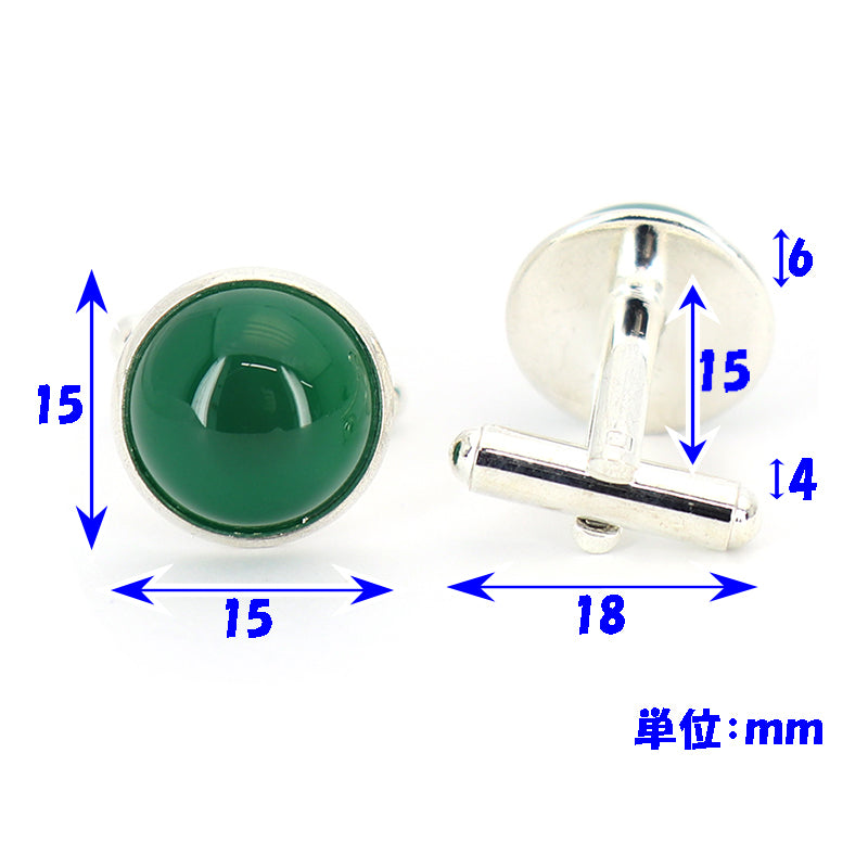 緑瑪瑙-green-agate-パワーストーンカフス-おすすめ-健康-長寿-調和-成功-富貴-絆-情熱-人気-プレゼント-成人式-結婚式-カフス専門店