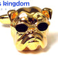 マフィア-ブルドック-ゴールド-金色-カフスボタン-ゴールド-動物-犬-男-カフリングス-プレゼント-おしゃれ-ユニーク-人気-結婚式-カフス専門店