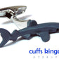 色付き-シャーク-灰色-動物-カフスボタン-グレー-魚-男-カフリングス-プレゼント-おしゃれ-ユニーク-人気-カフス専門店