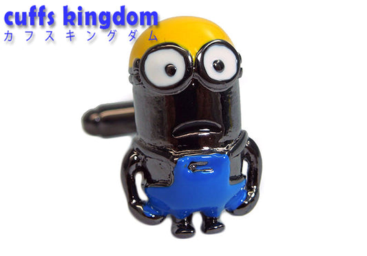 色付き-ロボット-黄-藍-色-カフスボタン-カラフル-おもしろ系-男-ユニーク-カフリングス-プレゼント-おしゃれ-かわいい-大人気-結婚式-カフス専門店