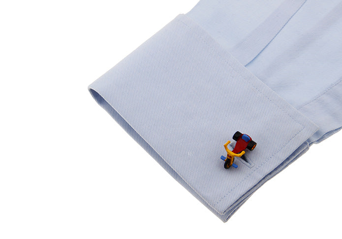 色付き-三輪車-黄-赤-色-カフスボタン-カラフル-おもしろ系-男女-乗り物-ユニーク-カフリングス-プレゼント-おしゃれ-かわいい-大人気-結婚式-カフス専門店