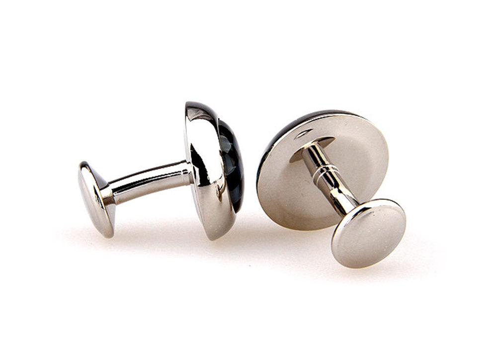 曲線美-加工-ブラック-チェック-カフスボタン-黒系-ブラック-男女-カフリングス-営業マン-おしゃれ-かわいい-結婚式-カジュアル-ギンガムチェック-スーツ-人気-プレゼント-ギフト-入園式-入学式-成人式