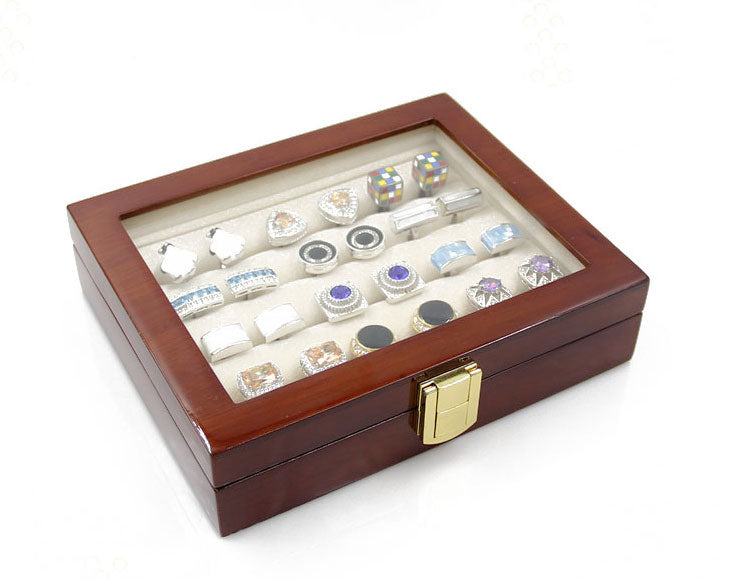 カフス専用・最高級木製保存ケース