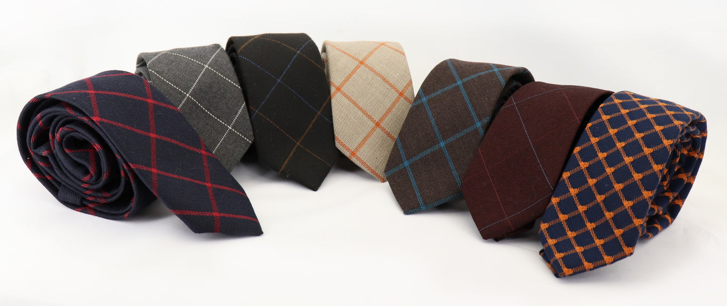 ビジネス-ネクタイ-ネイビー-オレンジ-網模様-男女-祝-おしゃれ-ビジネス-結婚式-カジュアル-スーツ-人気-プレゼント-ギフト-入園式-入学式-成人式-暖か-暖色-温もり