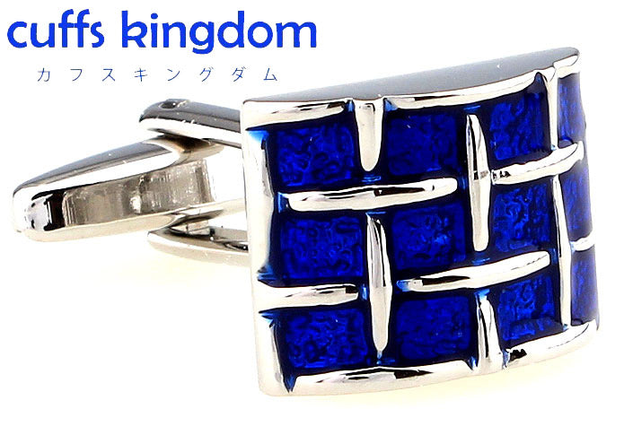編みこみ-ブルー-カフスボタン-大きめサイズ-青-系-ブルー-男女-カフリングス-営業マン-おしゃれ-かわいい-結婚式-カジュアル-シンプル-スーツ-人気-プレゼント-ギフト-入園式-入学式-成人式