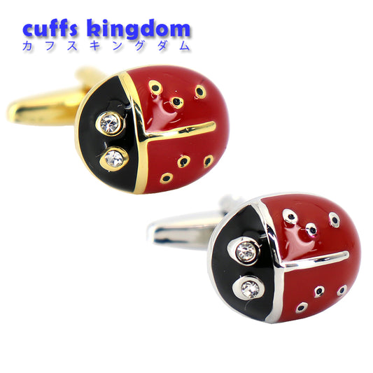 大人気-てんとう虫-黄金-赤-色-カフスボタン-br-カラフル-輝く-男女-カフリングス-ゴールド-シルバー-ゴージャスな-綺麗-プレゼント-ギフト-お礼-可愛い-結婚式-専門店-父の日-人気-彼氏-夫-新生活-通販-バレンタイン-メンズ