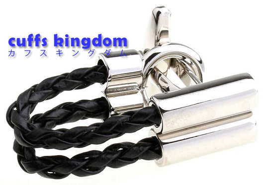 編み込み-フェイクレザー-黒色-カフスボタン-ブラック-カフスボタン-黒系-ブラック-男女-カフリングス-営業マン-おしゃれ-かわいい-結婚式-カジュアル-シンプル-スーツ-人気-プレゼント-ギフト-入園式-入学式-成人式