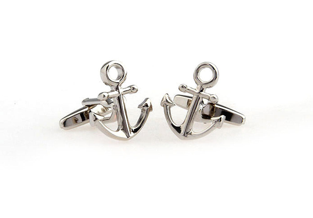 船乗り-水平-カフスボタン-銀色-系-男女-カフリングス-営業マン-おしゃれ-かわいい-結婚式-カジュアル-シンプル-スーツ-人気-プレゼント-ギフト-入園式-入学式-成人式