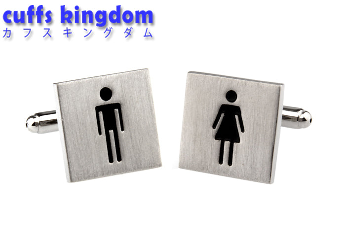 男女-標識-カフスボタン-銀色系-男女-カフリングス-営業マン-おしゃれ-かわいい-結婚式-カジュアル-シンプル-スーツ-人気-プレゼント-ギフト-入園式-入学式-成人式