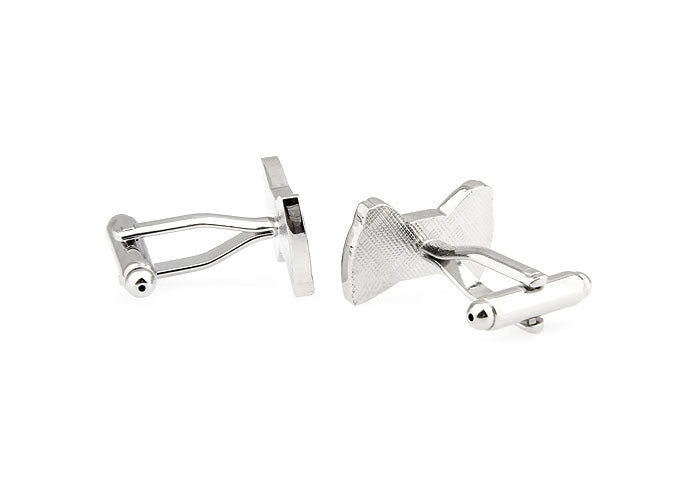 バレンタイン-カラー-お洒落-蝶ネクタイ-カフスボタン-ピンク-ｘ-茶-桃色-男女-カフリングス-キュート-リボン-かわいい-結婚式