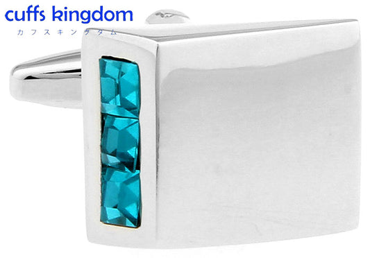 楔形-ハイレベル-デザイン-青色-カフスボタン-青-系-ブルー-男女-カフリングス-営業マン-おしゃれ-かわいい-結婚式-カジュアル-シンプル-スーツ-人気-プレゼント-ギフト-入園式-入学式-成人式