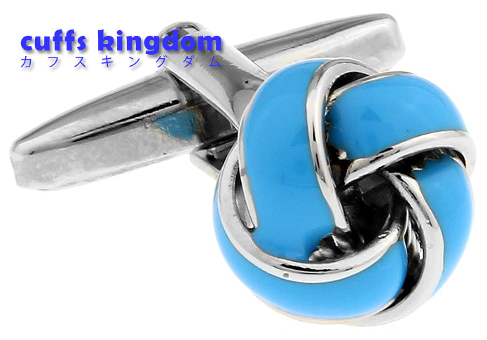 編みこみ-ボール-青-カフスボタン-青系-ブルー-男女-カフリングス-営業マン-おしゃれ-かわいい-結婚式-カジュアル-シンプル-スーツ-人気-プレゼント-ギフト-入園式-入学式-成人式