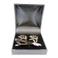 カフスとタイピンのセット-ゴルフ-更にケース付き-ゴールド系-おしゃれ-面白-男女-カフリングス-人気-個性-特価-お値打ち-プレゼント-カフス専門店