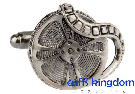 映画-フィルム-銀色-カフスボタン-銀色系-男女-カフリングス-営業マン-おしゃれ-かわいい-結婚式-カジュアル-シンプル-スーツ-人気-プレゼント-ギフト-入園式-入学式-成人式