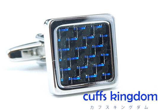 編み-模様-濃い-藍色-カフスボタン-青系-ブルー-男女-カフリングス-営業マン-おしゃれ-かわいい-結婚式-カジュアル-シンプル-スーツ-人気-プレゼント-ギフト-入園式-入学式-成人式