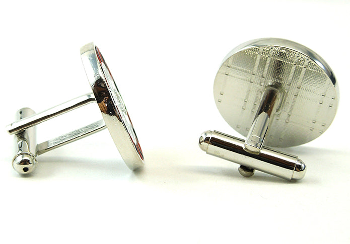 木目-四つ葉-クローバ-銀-木-カフスボタン-銀色系-男女-カフリングス-営業マン-おしゃれ-かわいい-結婚式-カジュアル-シンプル-スーツ-人気-プレゼント-ギフト-入園式-入学式-成人式