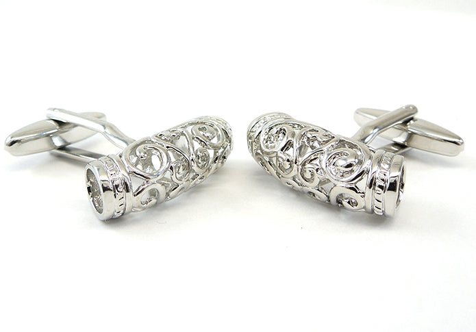 細工-アート-カフス-銀色-カフスボタン-銀色系-男女-カフリングス-営業マン-おしゃれ-かわいい-結婚式-カジュアル-シンプル-スーツ-人気-プレゼント-ギフト-入園式-入学式-成人式