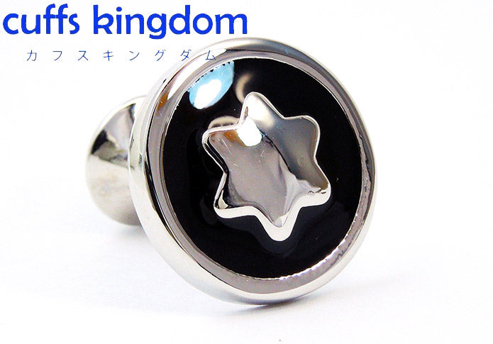 洗練された-シンプルデザイン-黒色-カフスボタン-ブラック-男女-カフリングス-スーツ-人気-プレゼント-おしゃれ-営業マン-ギフト-カフス専門店