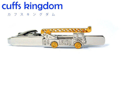 ハシゴ-消防車-タイピン-銀-金-おしゃれ-かわいい-プレゼント-高級感-メンズ-お礼-ギフト-アクセサリ