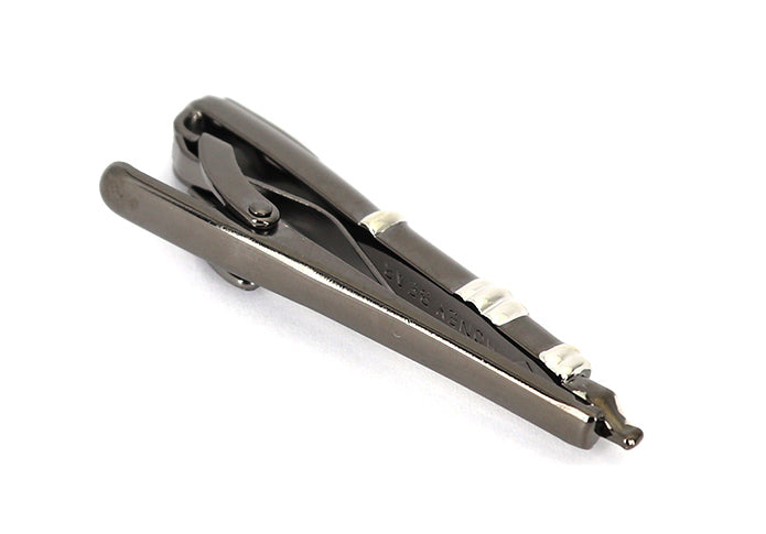 おもしろい-万年筆-タイピン-ブラック-ｘ-ゴールド-ブラック-趣味-男女-スーツ-人気-プレゼント-ギフト-おしゃれ-カフス専門店