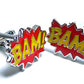 bam-アメコミ-メッセージ-赤-黄-色-カフスボタン-カラフル-男女-カフリングス-スーツ-プレゼント-ギフト-ユニーク-メッセージ-人気-カフス専門店