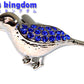 野鳥-ウグイス-ジュエリー-銀-青-色-動物-カフスボタン-シルバー-野鳥-かわいい-男-カフリングス-動物-プレゼント-おしゃれ-人気-結婚式-カフス専門店