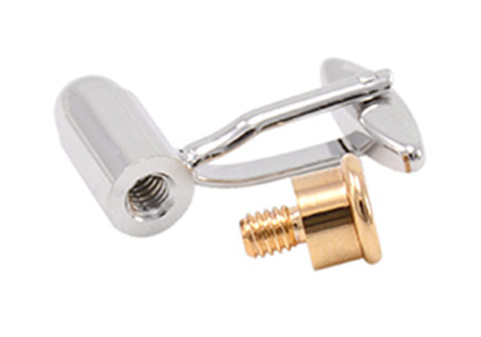 薬莢-銃弾-カフス-色-金-銀-カフスボタン-シルバー-おしゃれ-男女-カフリングス-スーツ-プレゼント-営業マン-大人気-結婚式-カフス専門店