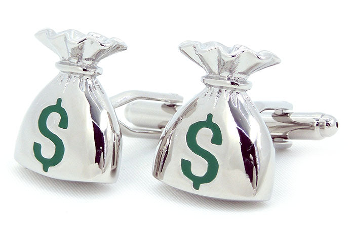 袋-ユニーク-カフス-色-銀-カフスボタン-シルバー-おしゃれ-営業マン-男女-カフリングス-ユニーク-プレゼント-大人気-成人式-結婚式-カフス専門店