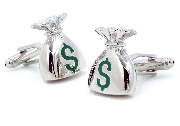 袋-ユニーク-カフス-色-銀-カフスボタン-シルバー-おしゃれ-営業マン-男女-カフリングス-ユニーク-プレゼント-大人気-成人式-結婚式-カフス専門店