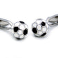 サッカー-ボールカフス-色-黒-銀-カフスボタン-スポーツ-趣味-おしゃれ-男女-カフリングス-プレゼント-大人気-成人式-卒業式-結婚式-カフス専門店
