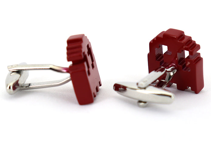 パクパク-アカベエ-ドットデザイン-カフリングス-色-赤色-カフスボタン-おもしろ系-レッド-営業マン-男女-カフリングス-おしゃれ-スーツ-プレゼント-大人気-かわいい-卒業式-成人式-結婚式-カフス専門店